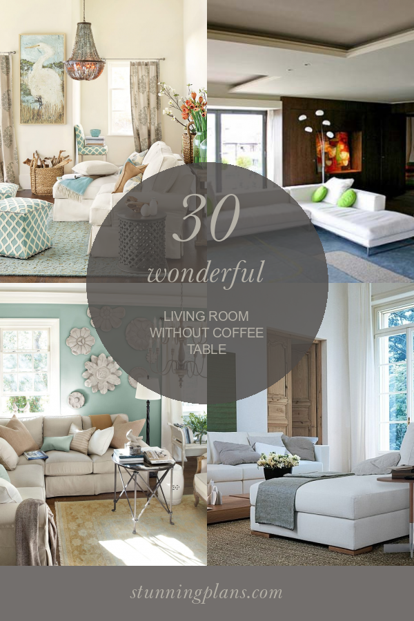 30 Wonderful Living Room without Coffee Table - Home, Family, Style and